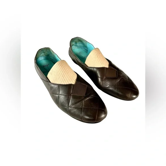 Thierry Rabotin Gigi Leather Slip- On Flats Women’s Shoes - Picture 9 of 12